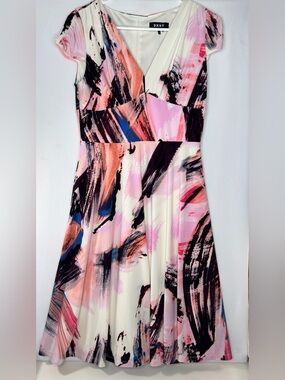 DKNY Women’s V-Neck Dress Size 2